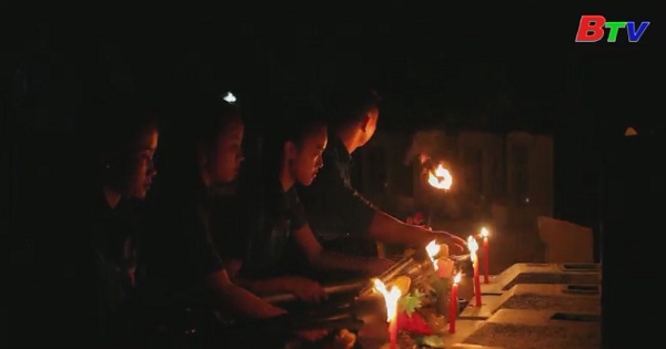 Thắp nến tri ân tưởng niệm các anh hùng liệt sĩ tại Tây Ninh