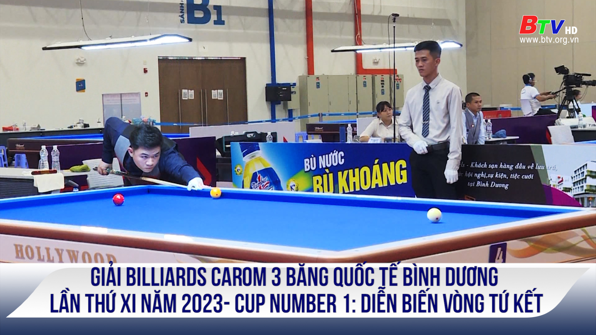 Giải Billiards carom 3 băng quốc tế Bình Dương lần thứ XI năm 2023- Cup Number 1: Diễn biến vòng tứ kết