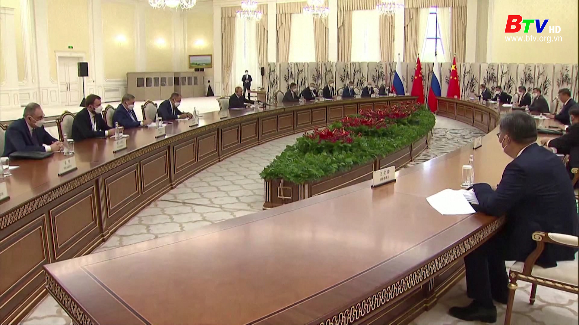 Tổng thống Nga hội đàm với Chủ tịch Trung Quốc