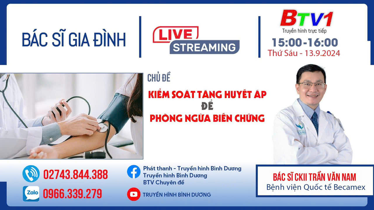 Kiểm soát tăng huyết áp để phòng ngừa biến chứng/ Bác sĩ gia đình