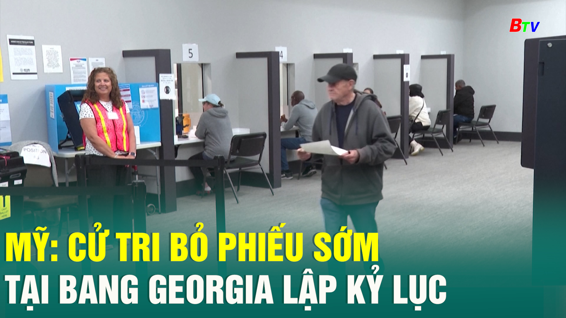 Mỹ: Cử tri bỏ phiếu sớm tại bang Georgia lập kỷ lục