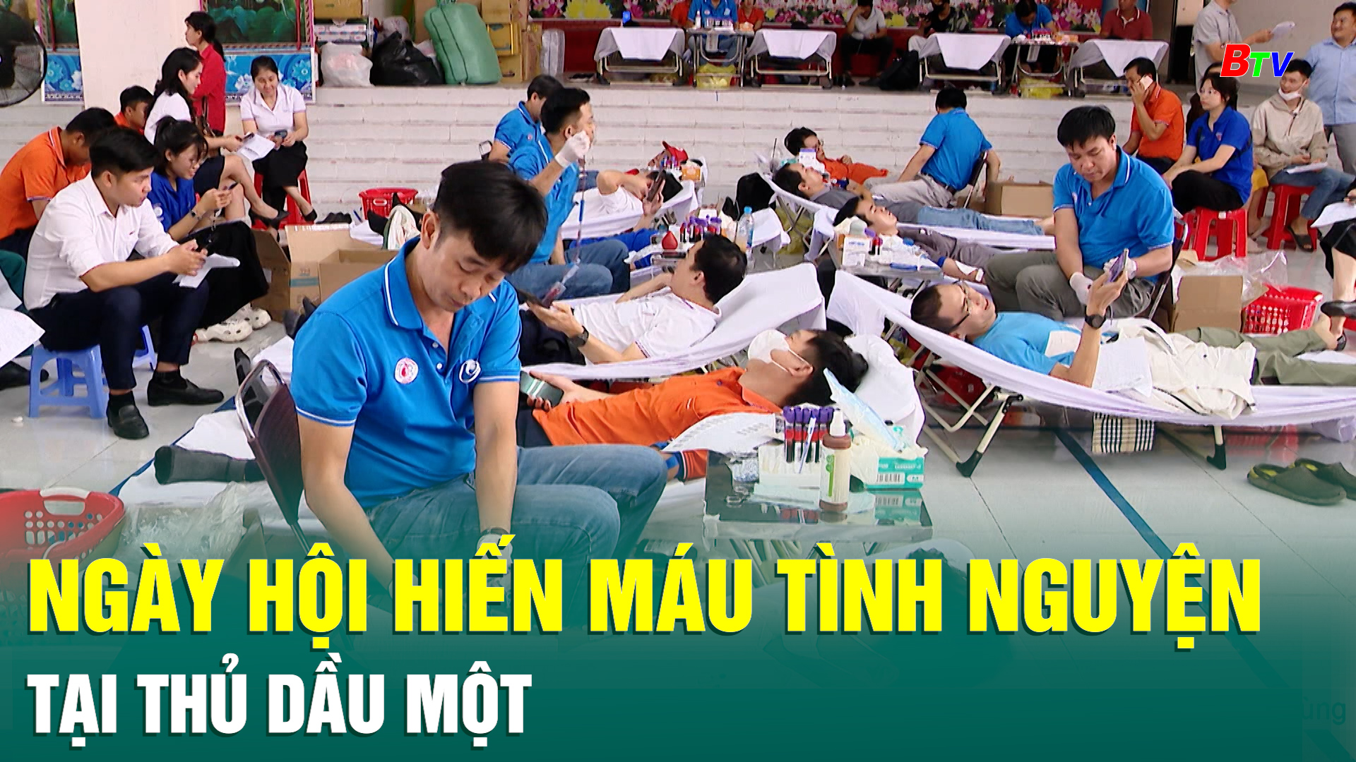 Ngày hội hiến máu tình nguyện tại Thủ Dầu Một