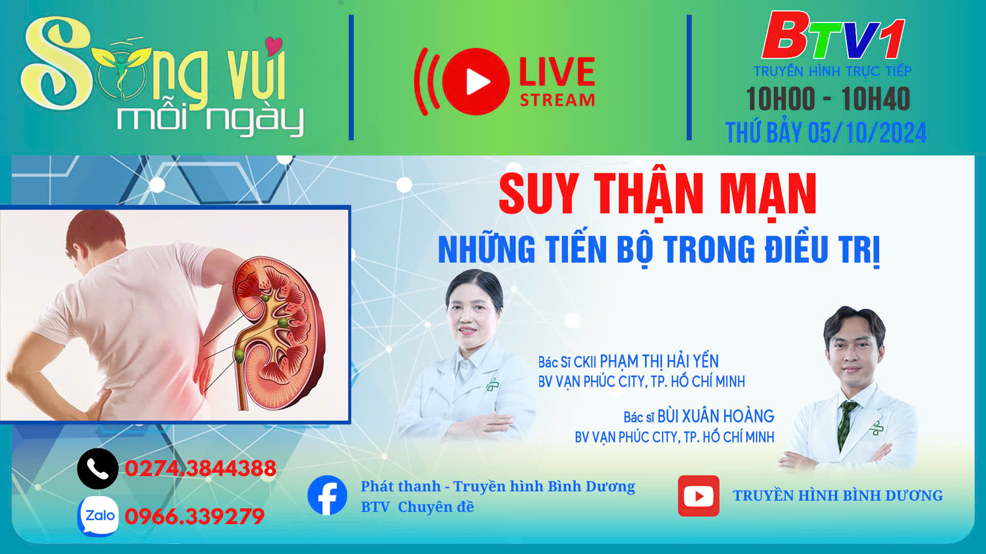 Suy thận mạn - Những tiến bộ trong điều trị | SỐNG VUI MỖI NGÀY 