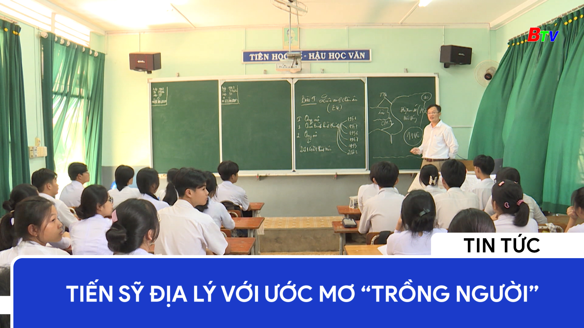 Tiến sỹ địa lý với ước mơ “trồng người”