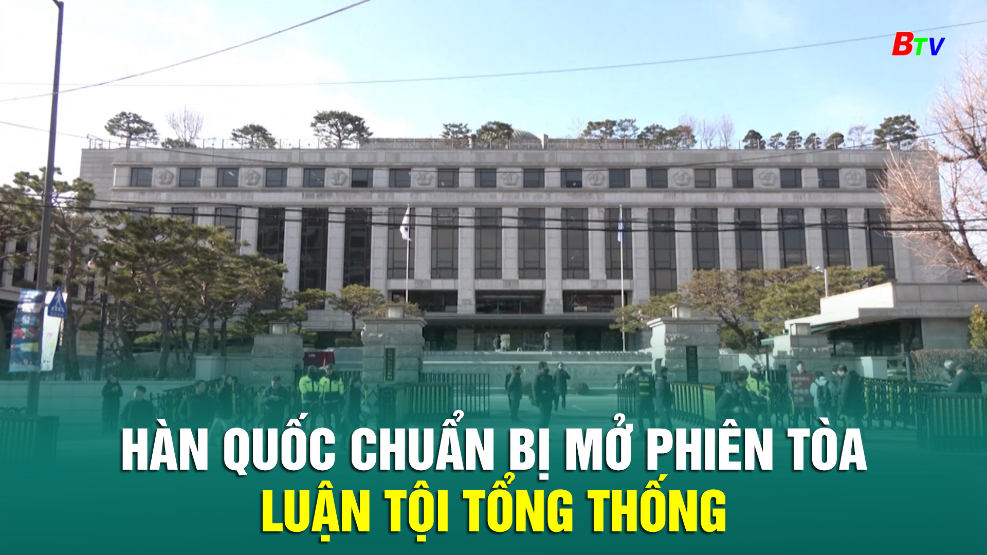 Hàn Quốc chuẩn bị mở phiên tòa luận tội Tổng thống