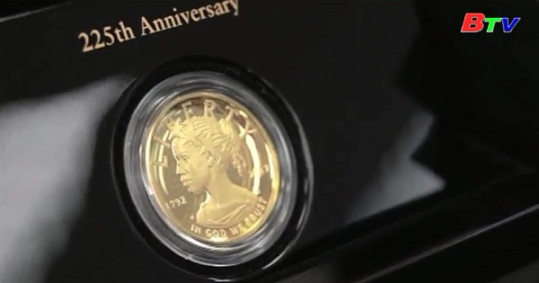 Mỹ có đồng tiền vàng đầu tiên in hình phụ nữ da đen