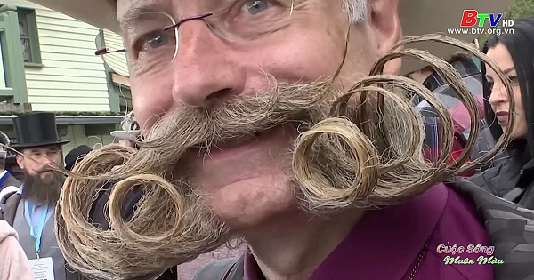 Thú vị giải vô địch râu, ria thế giới tại Đức