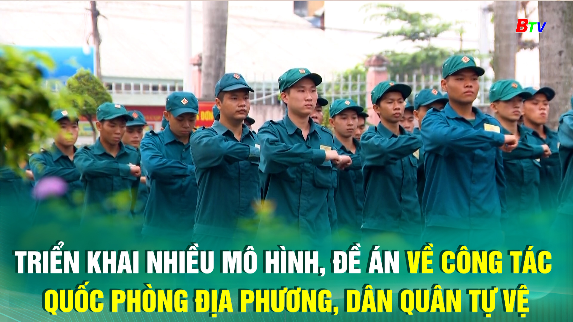 Triển khai nhiều mô hình, đề án về công tác quốc phòng địa phương, dân quân tự vệ