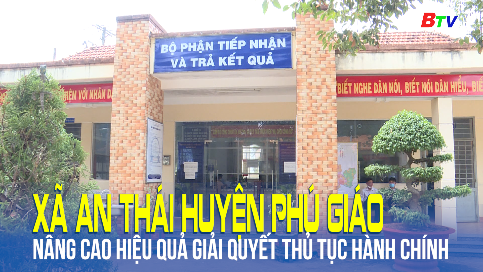 Xã An Thái huyện Phú Giáo nâng cao hiệu quả giải quyết thủ tục hành chính