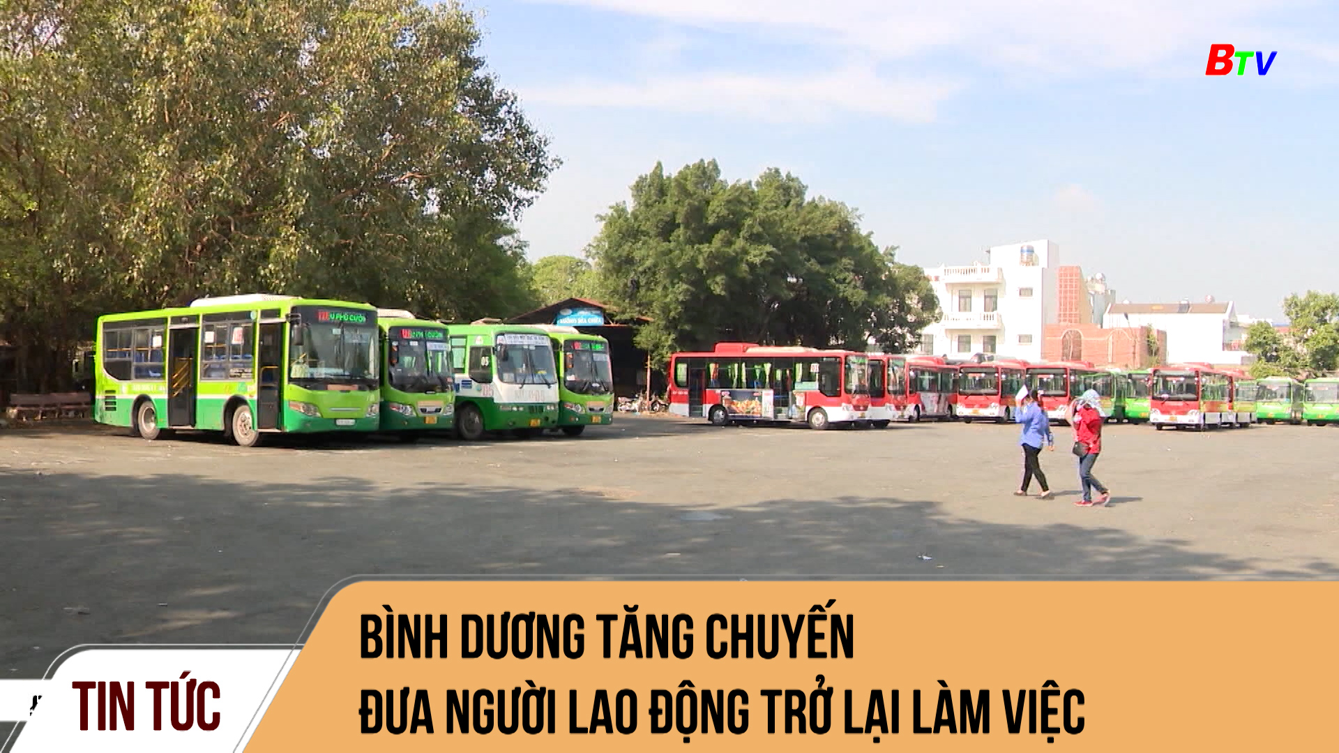 Bình Dương tăng chuyến đưa người lao động trở lại làm việc