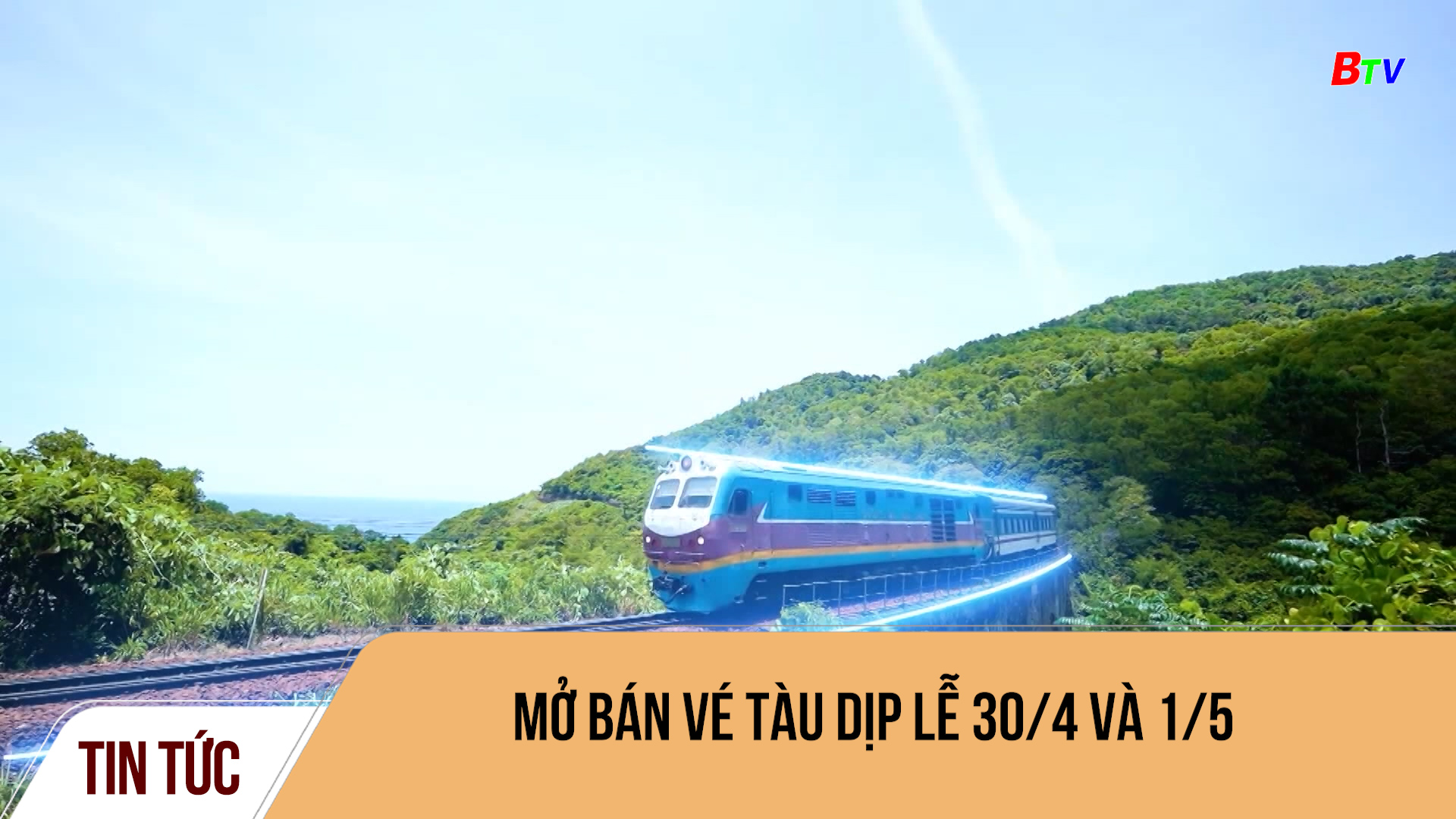 Mở bán vé tàu dịp Lễ 30/4 và 1/5