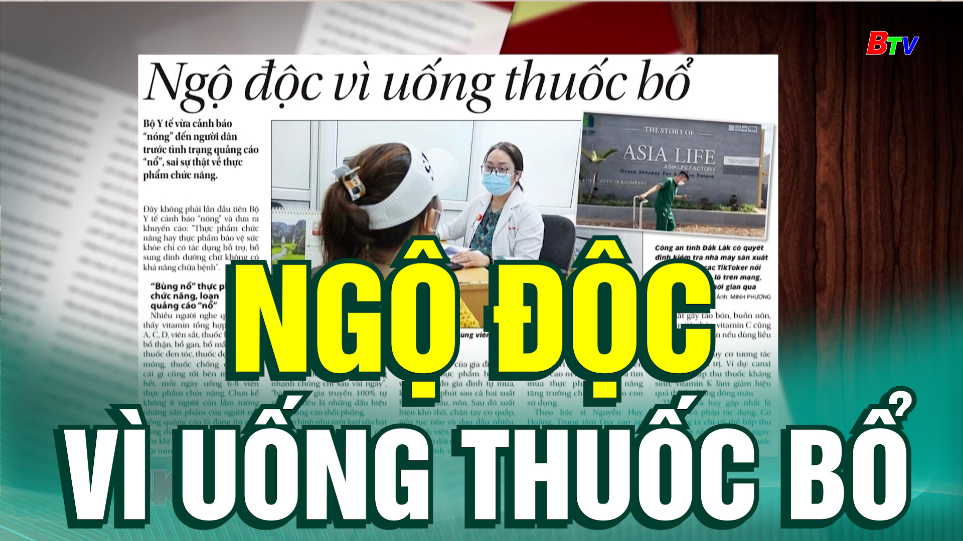 Ngộ độc vì uống thuốc bổ