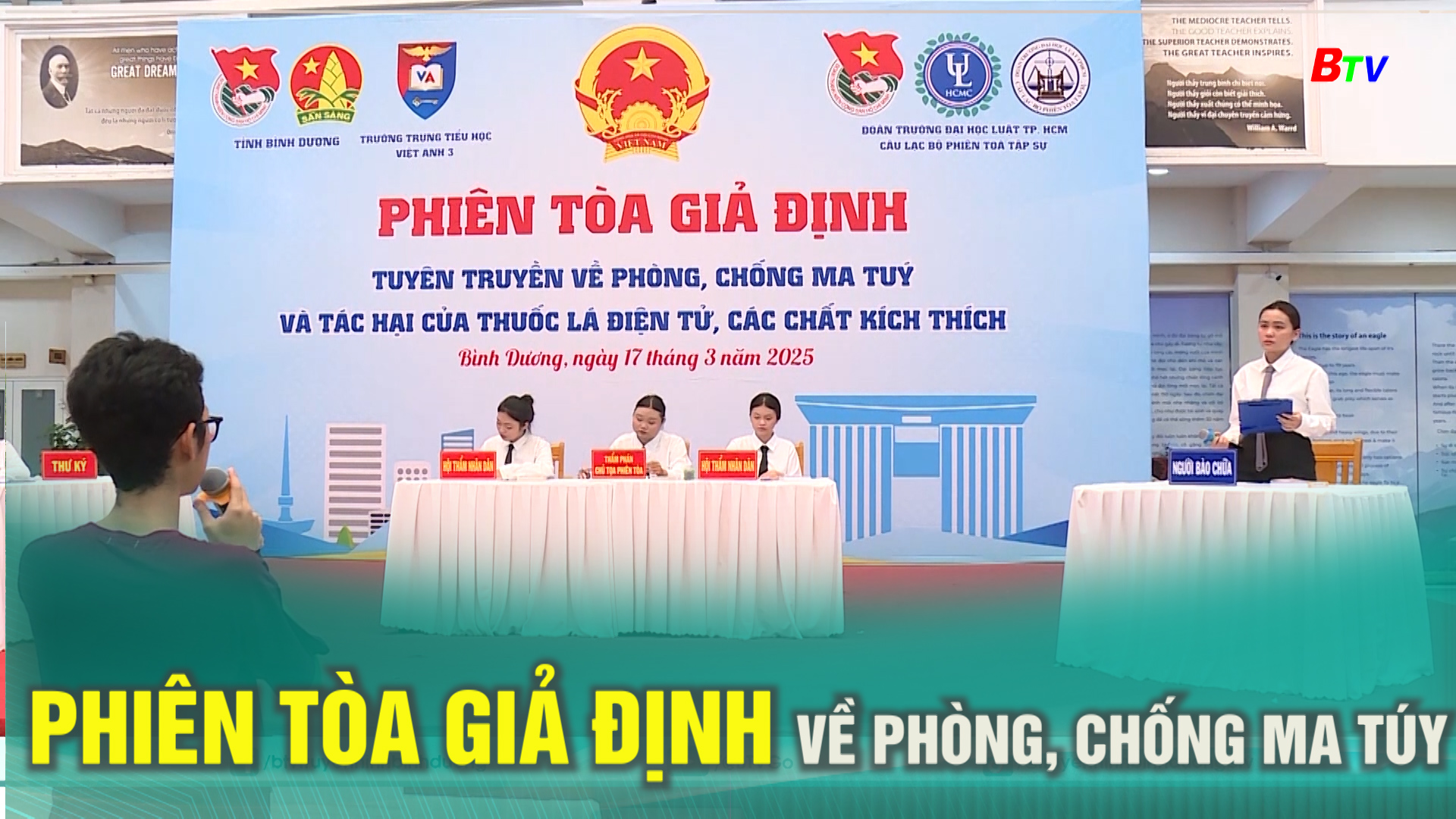 Phiên tòa giả định về phòng, chống  ma túy