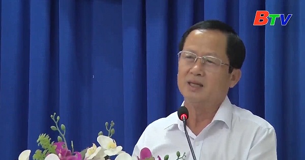 Hội nghị Ban chấp hành Đảng bộ huyện Bàu Bàng lần thứ 6