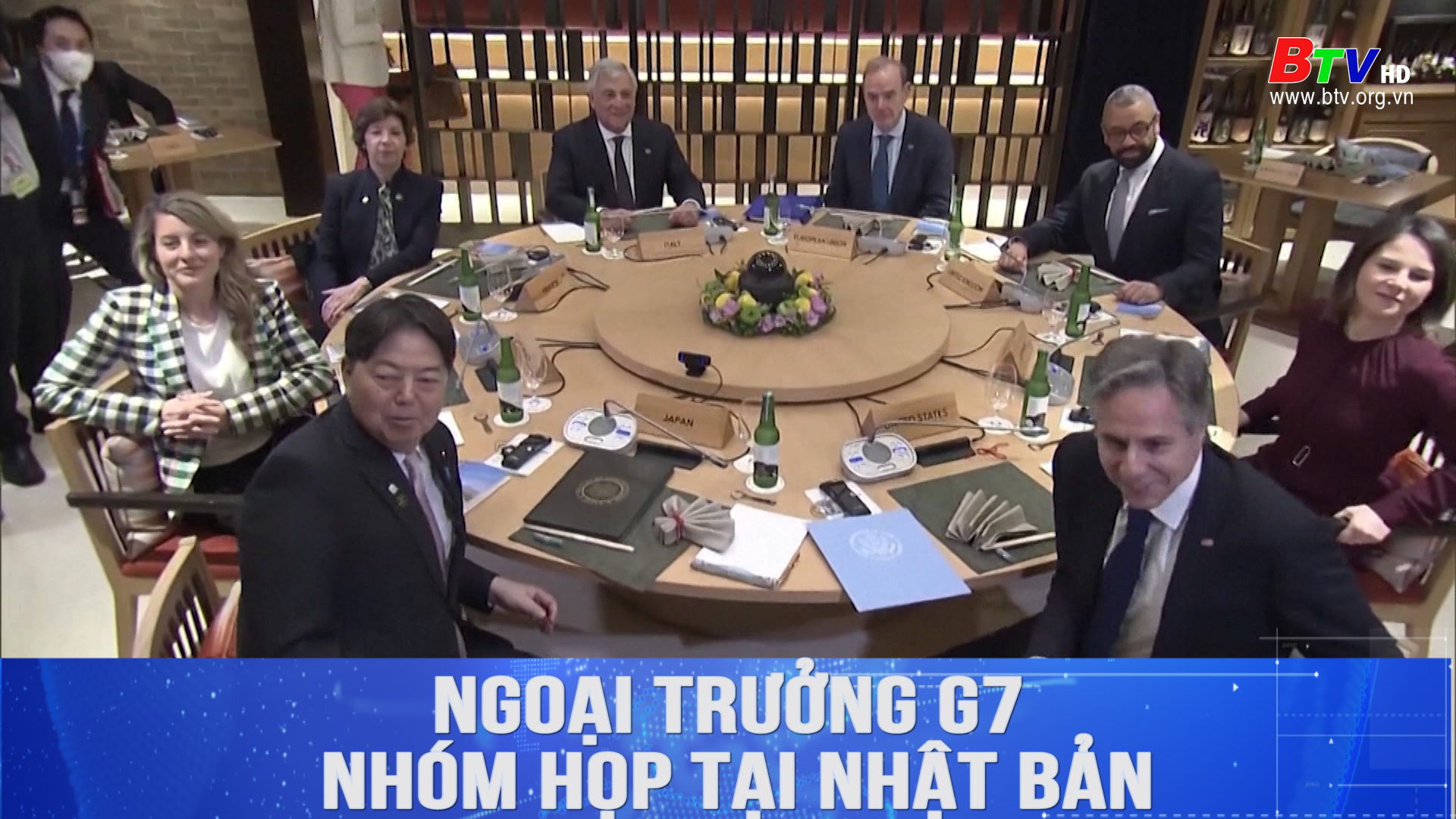 Ngoại trưởng G7 nhóm họp tại Nhật Bản