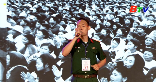 Thí sinh Lương Văn Qui - Đơn vị Đảng ủy Bộ Chỉ huy Quân sự tỉnh