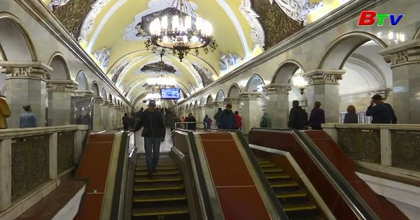 Bảo tàng Xô Viết bên dưới nhà ga tàu điện ngầm