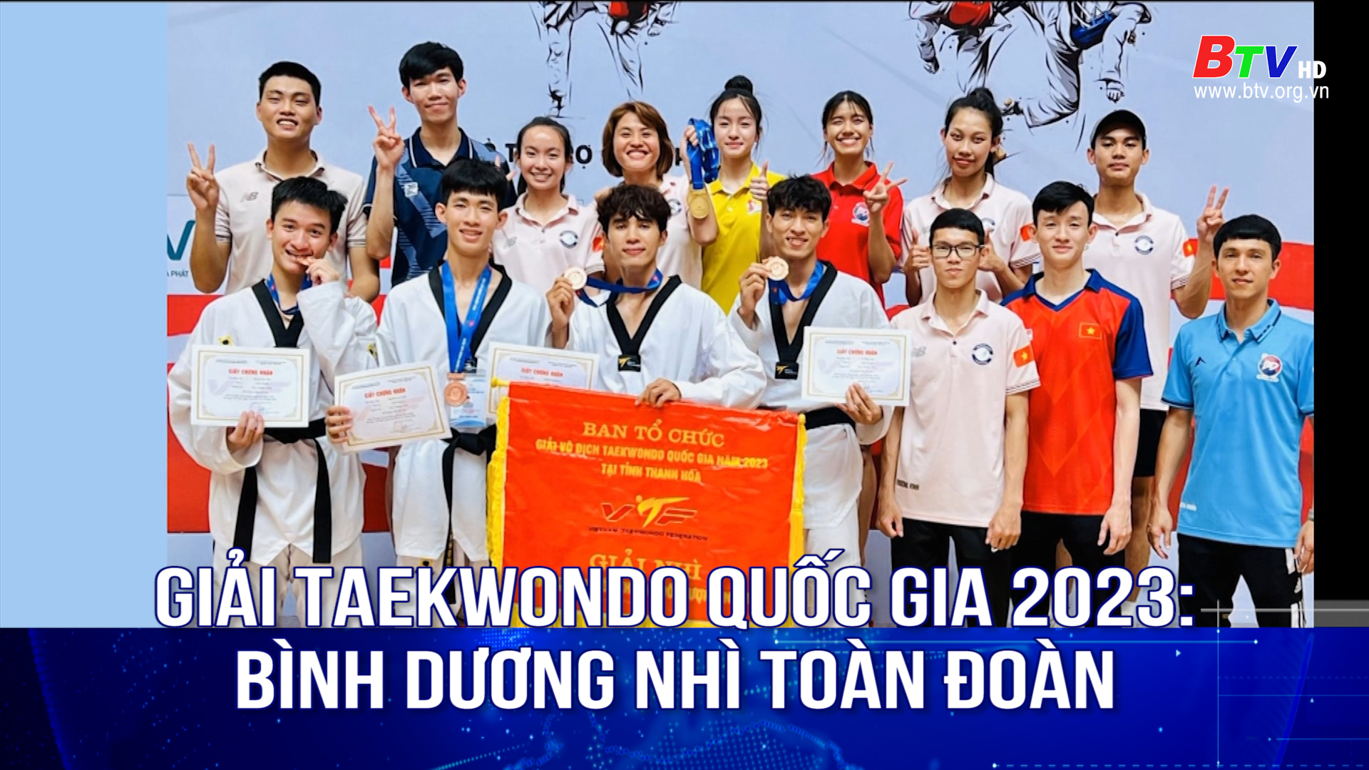 Giải Taekwondo quốc gia 2023: Bình Dương nhì toàn đoàn