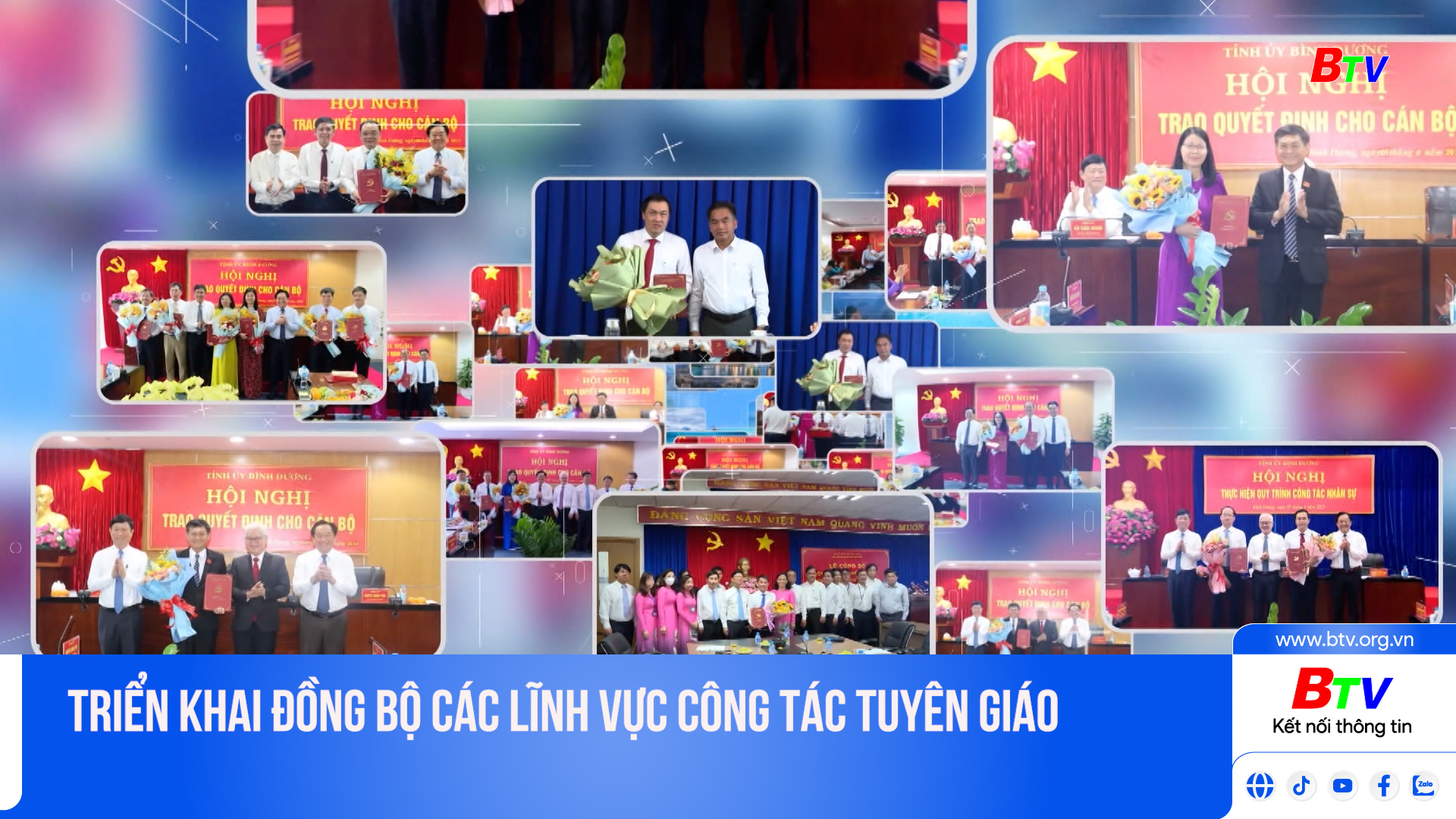 Triển khai đồng bộ các lĩnh vực công tác tuyên giáo