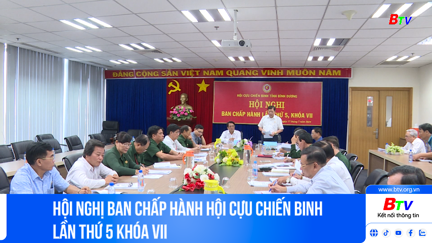 Hội nghị Ban Chấp hành hội Cựu chiến binh lần thứ 5 khóa VII