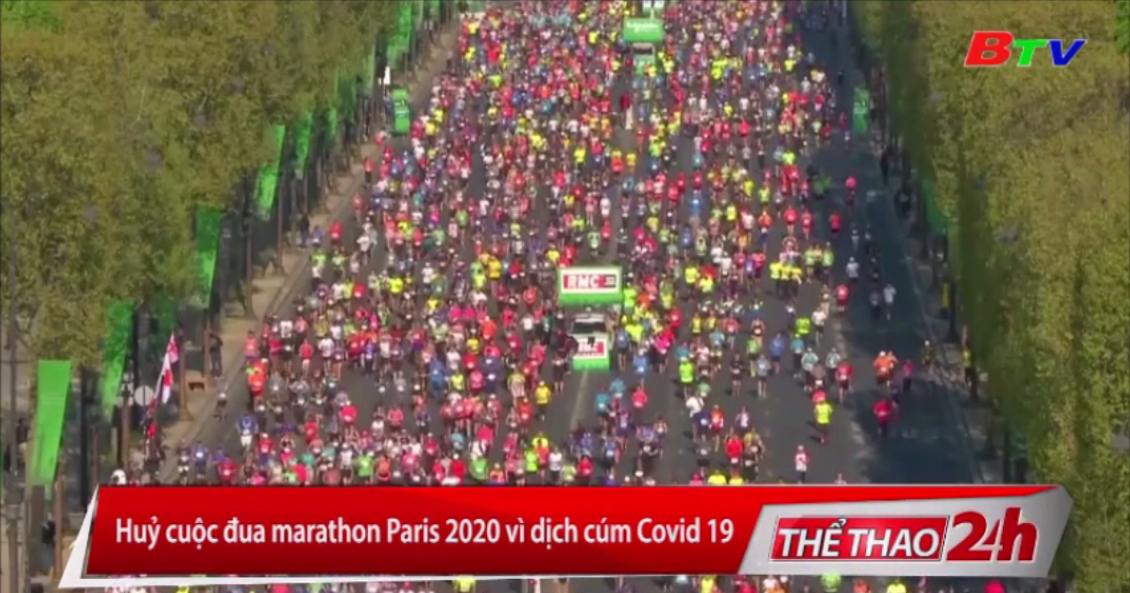 Hủy cuộc đua marathon Paris 2020 vì dịch cúm Covid-19