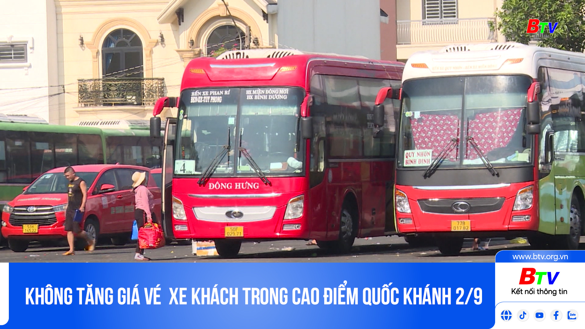 Không tăng giá vé  xe khách trong cao điểm Quốc khánh 2/9