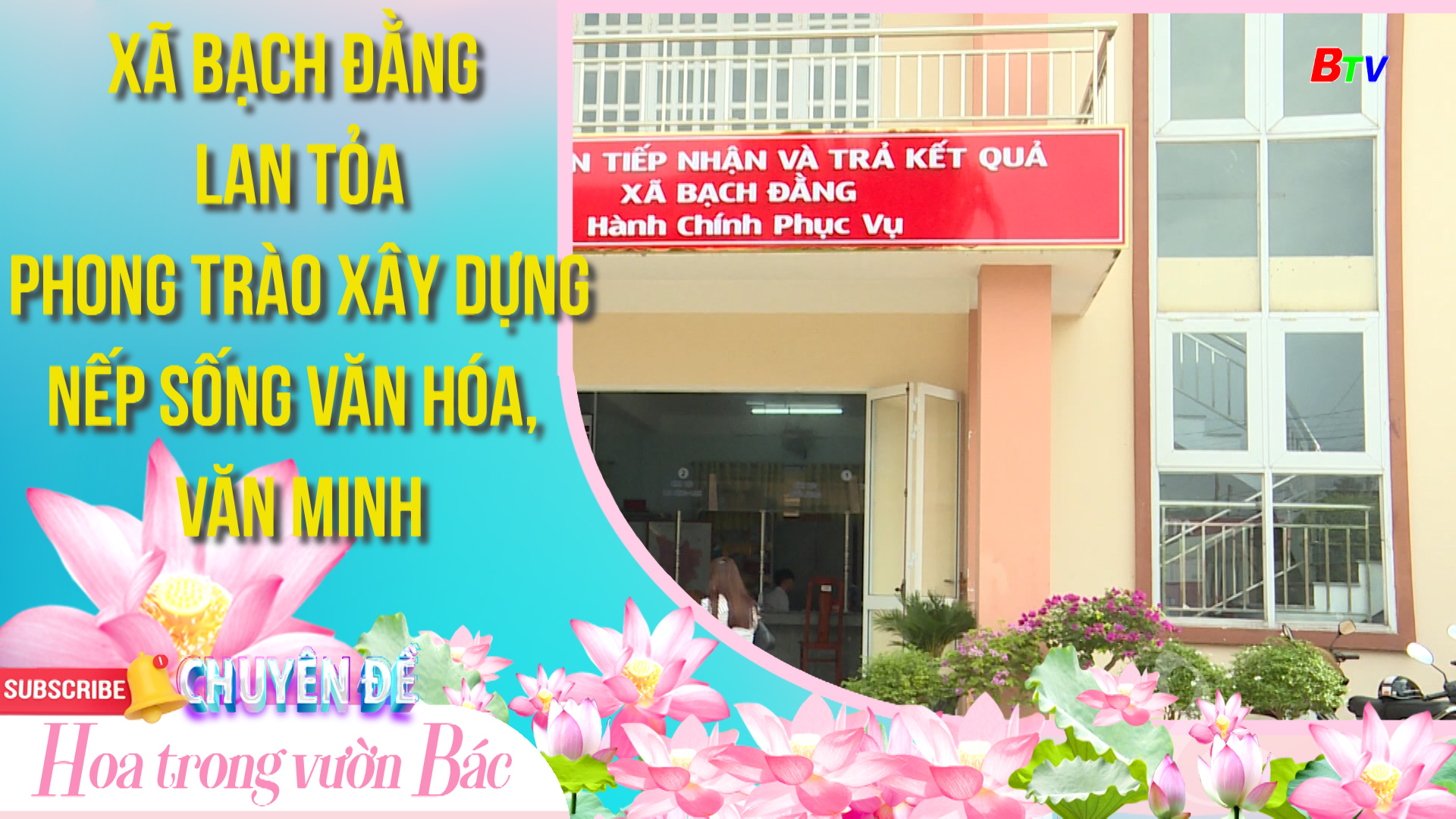 Xã Bạch Đằng lan tỏa phong trào xây dựng nếp sống văn hóa, văn minh