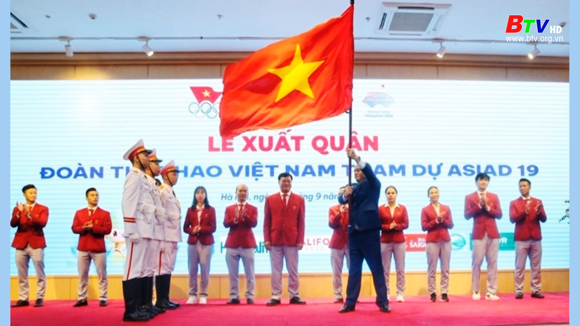 Đoàn thể thao Việt Nam  xuất quân dự Asiad 19