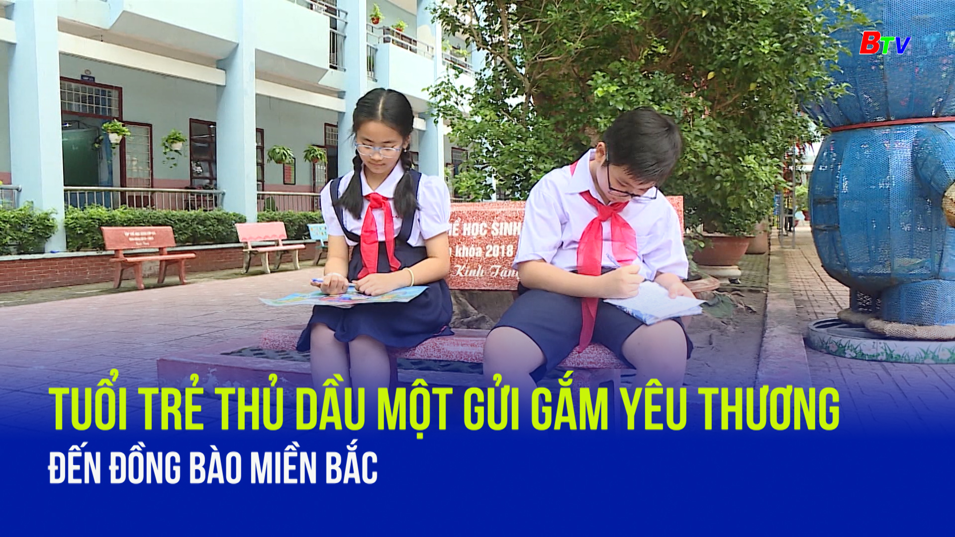 Tuổi trẻ Thủ Dầu Một gửi gắm yêu thương đến đồng bào miền Bắc