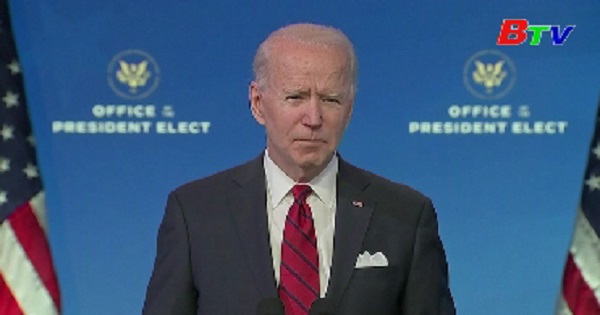 Tổng thống đắc cử Biden công bố kế hoạch tiêm chủng 