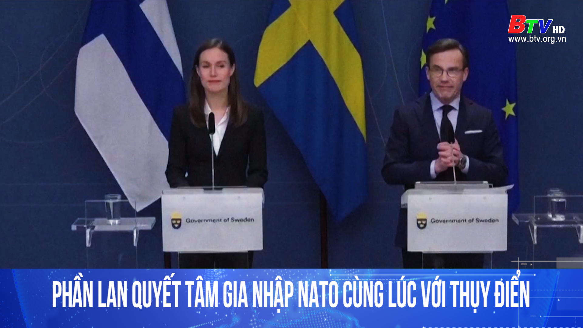 Phần lan quyết tâm gia nhập Nato cùng lúc với Thụy Điển