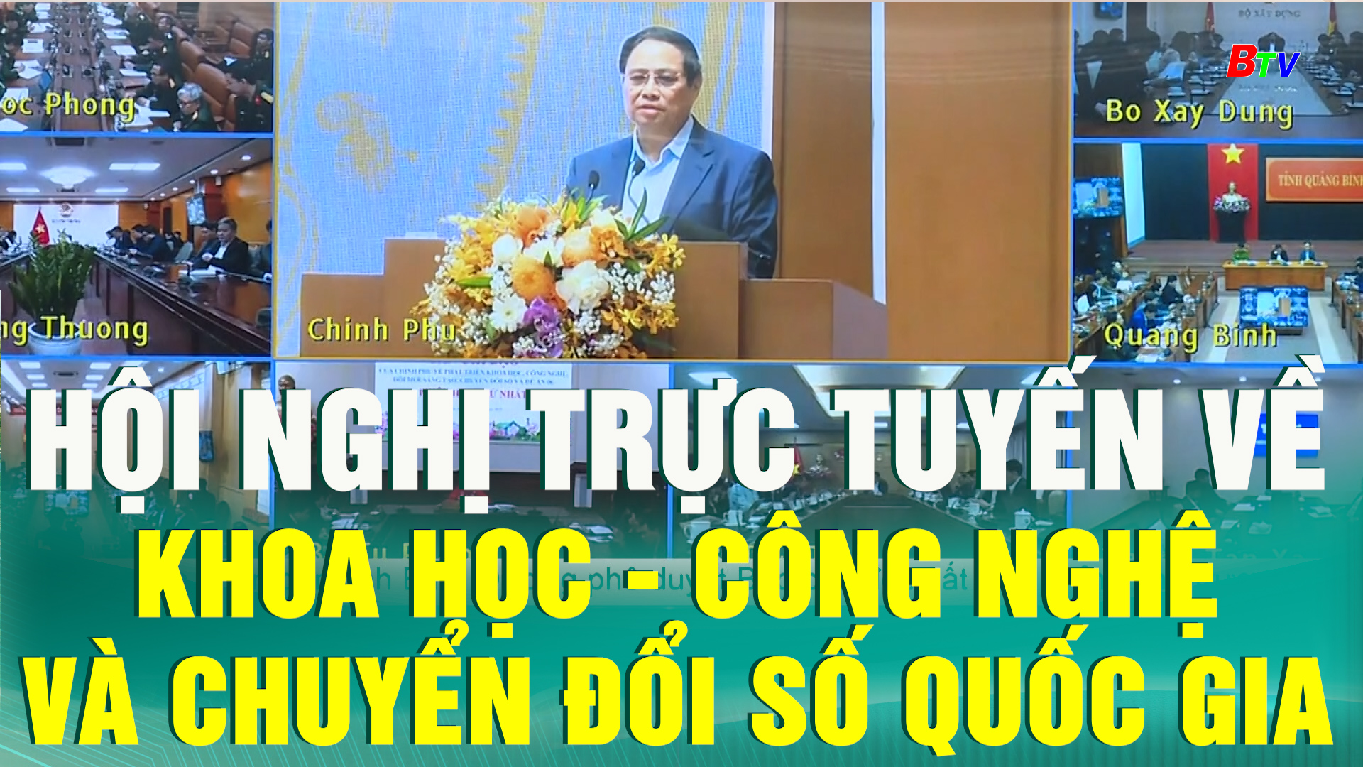 Hội nghị trực tuyến về Khoa học – Công nghệ và Chuyển đổi số quốc gia