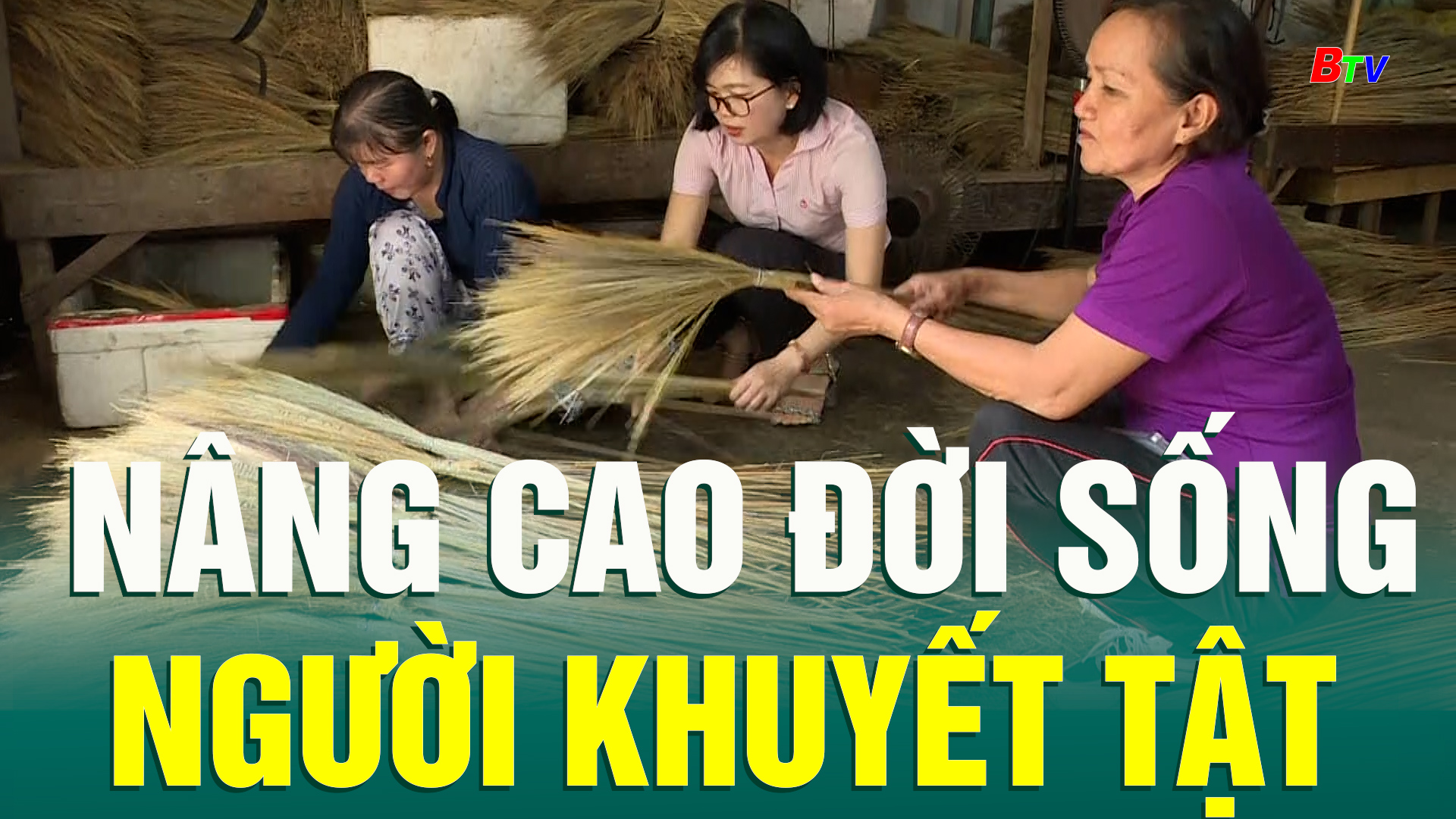 Nâng cao đời sống người khuyết tật