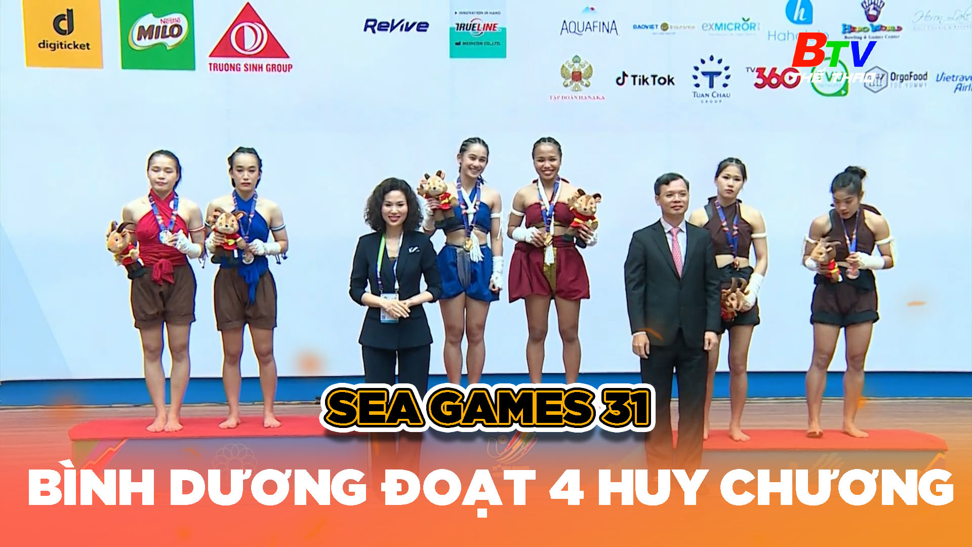 Vận động viên Bình Dương đoạt 4 huy chương SEA Games 31