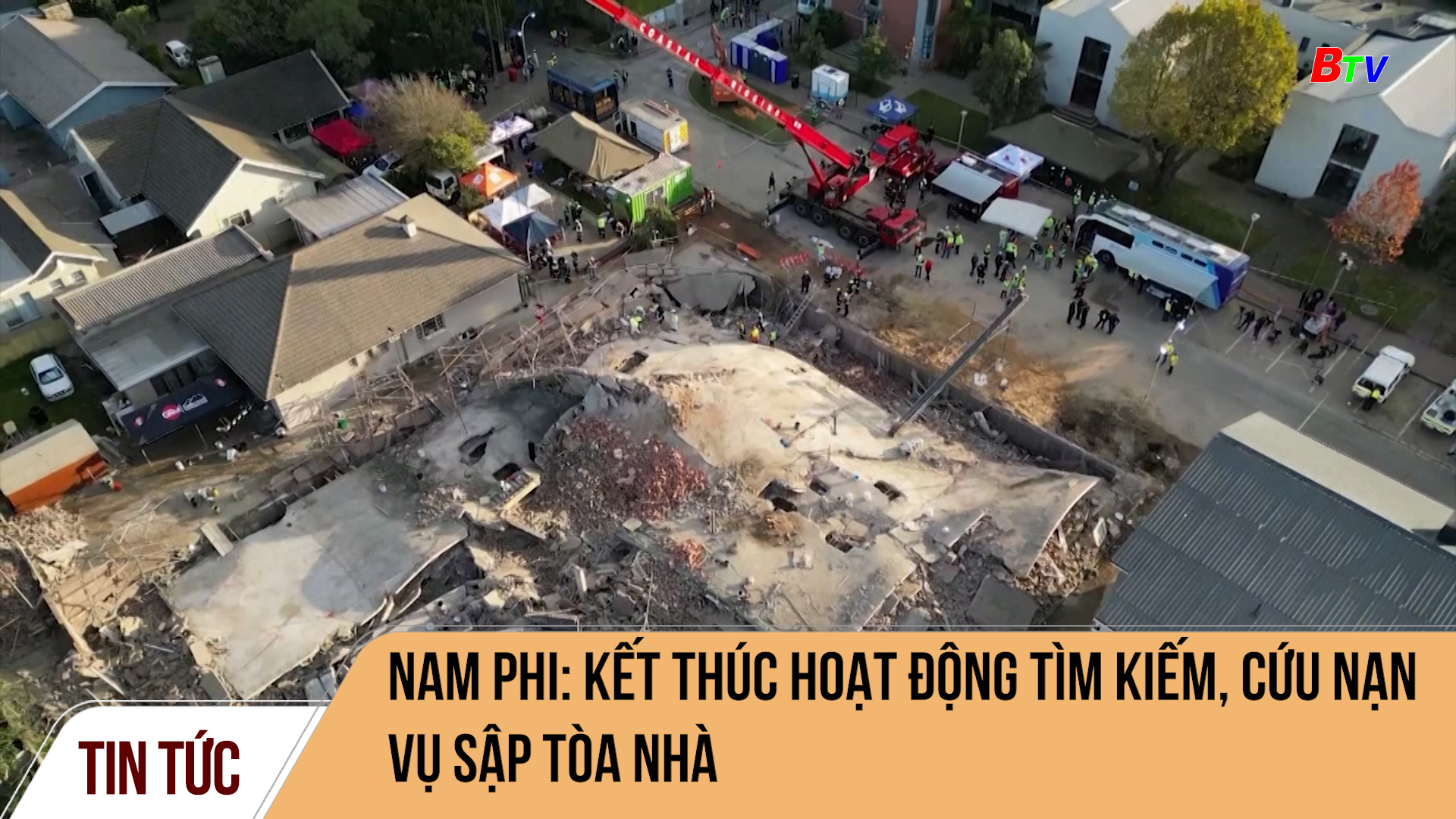 Nam Phi: Kết thúc hoạt động tìm kiếm, cứu nạn vụ sập tòa nhà