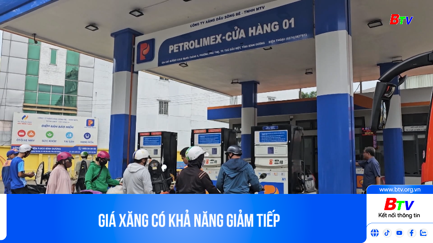 Giá xăng có khả năng giảm tiếp