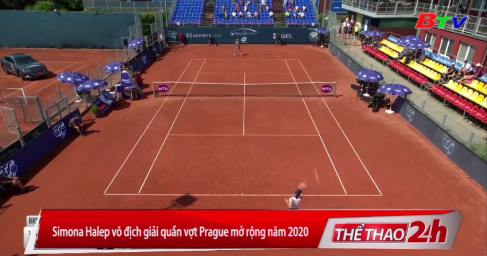 Simona Halep vô địch giải quần vợt Prague mở rộng năm 2020