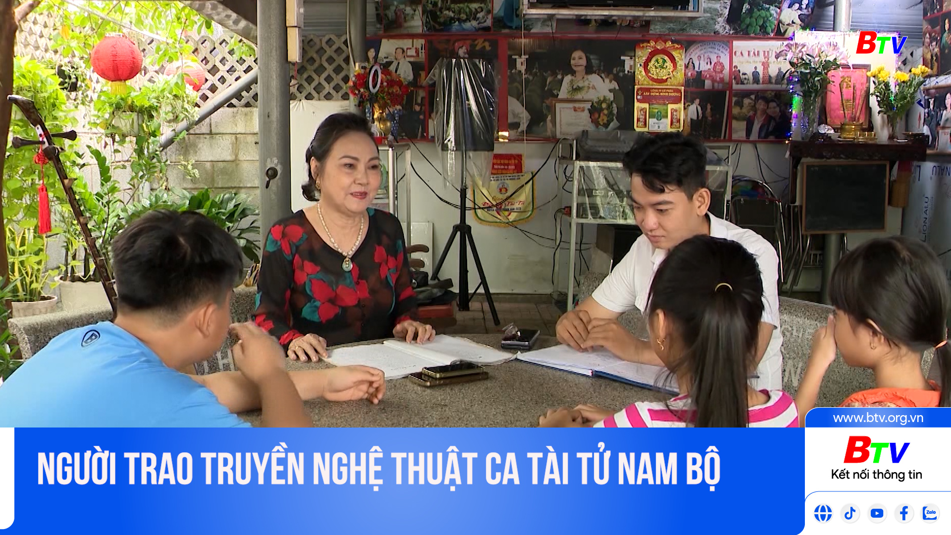 Người trao truyền nghệ thuật ca tài tử Nam Bộ