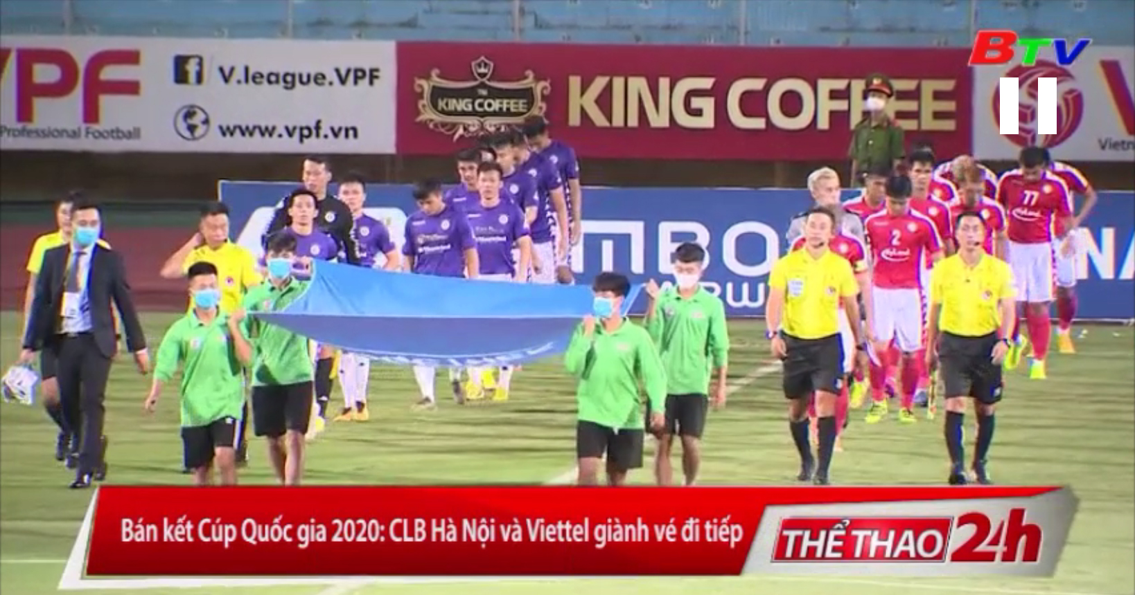 Bán kết Cúp Quốc gia 2020 - CLB Hà Nội và Viettel giành vé đi tiếp