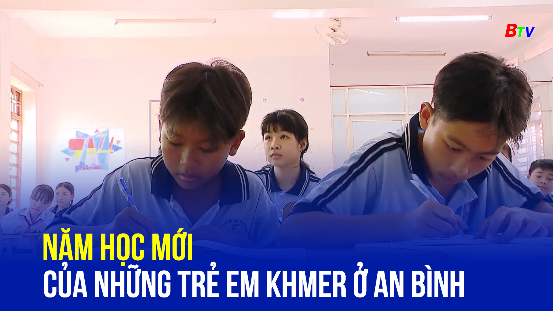 Năm học mới của những trẻ em Khmer ở An Bình