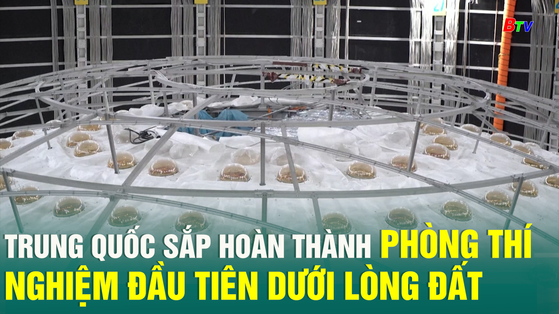 Trung Quốc sắp hoàn thành phòng thí nghiệm đầu tiên dưới lòng đất