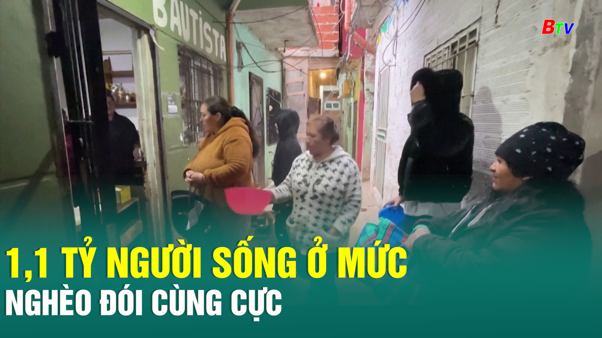 1,1 tỷ người sống ở mức nghèo đói cùng cực