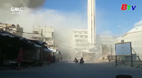 Quân đội Syria đẩy mạnh tấn công phiến quân tại Damascus