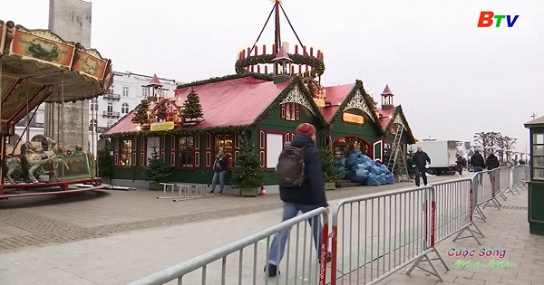Chợ giáng sinh ở Đức sẵn sàng mở cửa