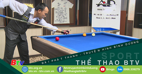 Những đường cơ đẹp trong lịch sử Giải Billiards Carom 3 băng Bình Dương