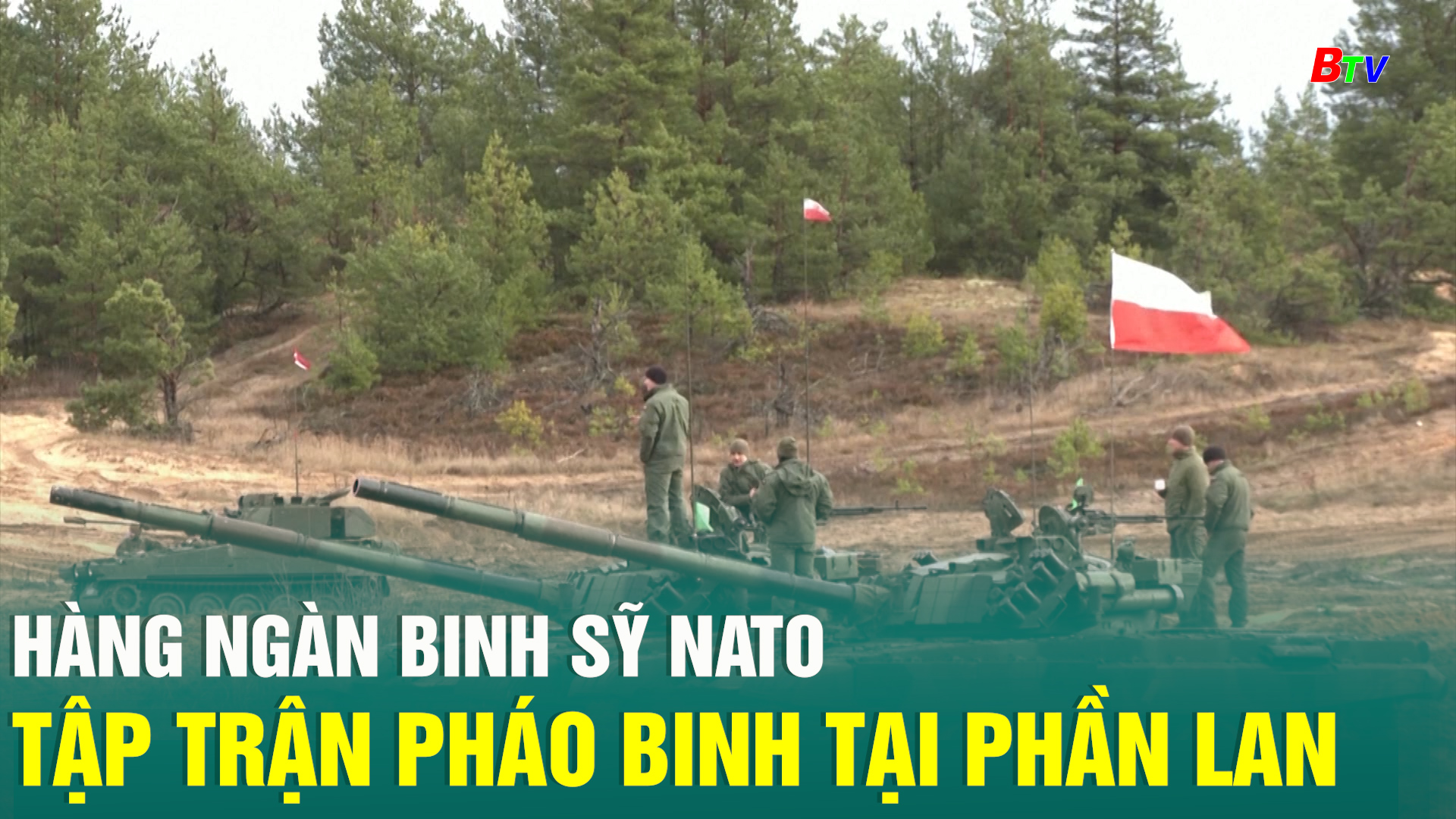 Hàng ngàn binh sỹ NATO tập trận pháo binh tại Phần Lan