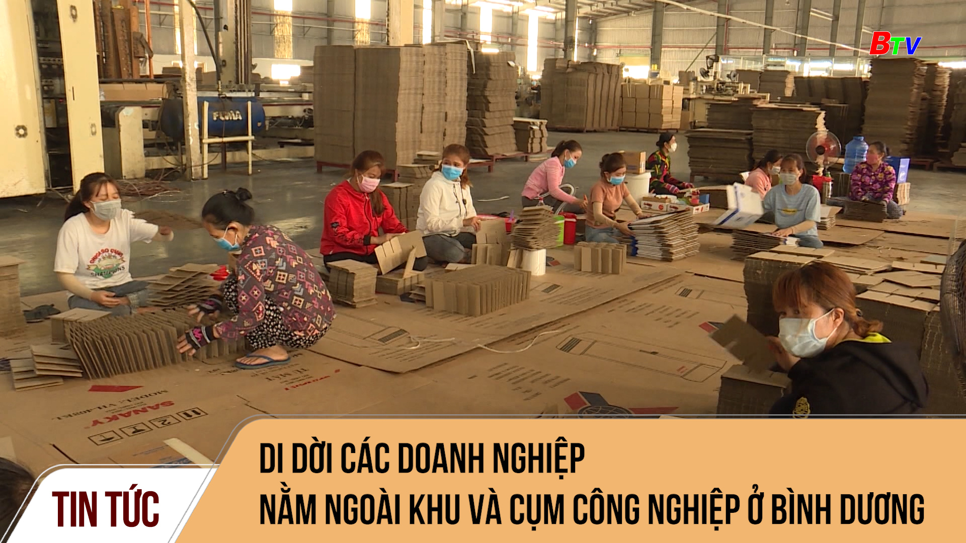 Di dời các doanh nghiệp nằm ngoài khu và cụm công nghiệp ở Bình Dương