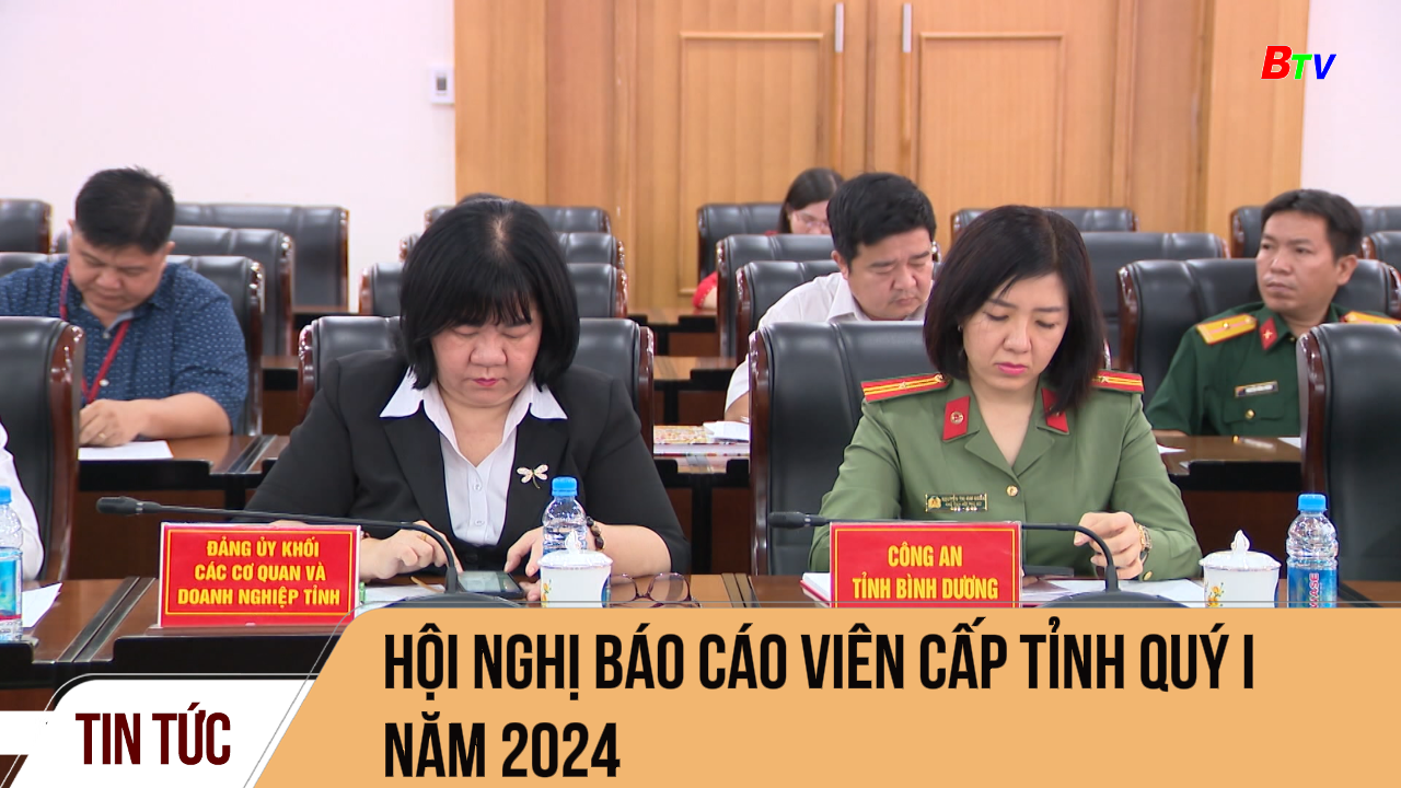 Hội nghị Báo cáo viên Cấp Tỉnh Quý I Năm 2024