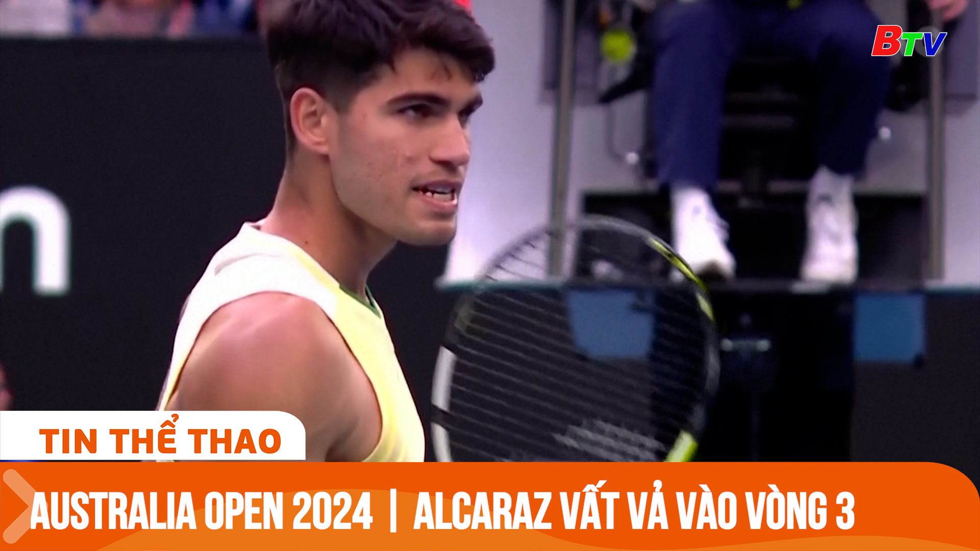 Diễn biến vòng 2 Australia Open 2024 | Alcaraz vất vả vào vòng 3 | Tin Thể thao 24h