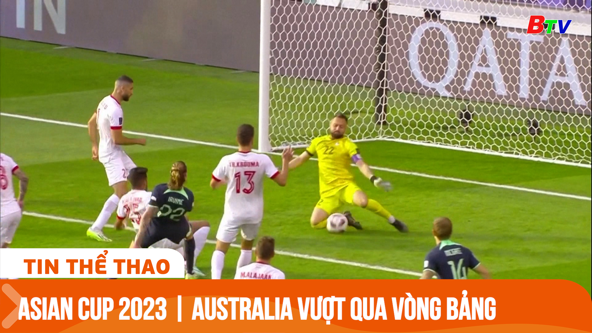 Asian Cup 2023 | Australia vượt qua vòng bảng | Tin Thể thao 24h